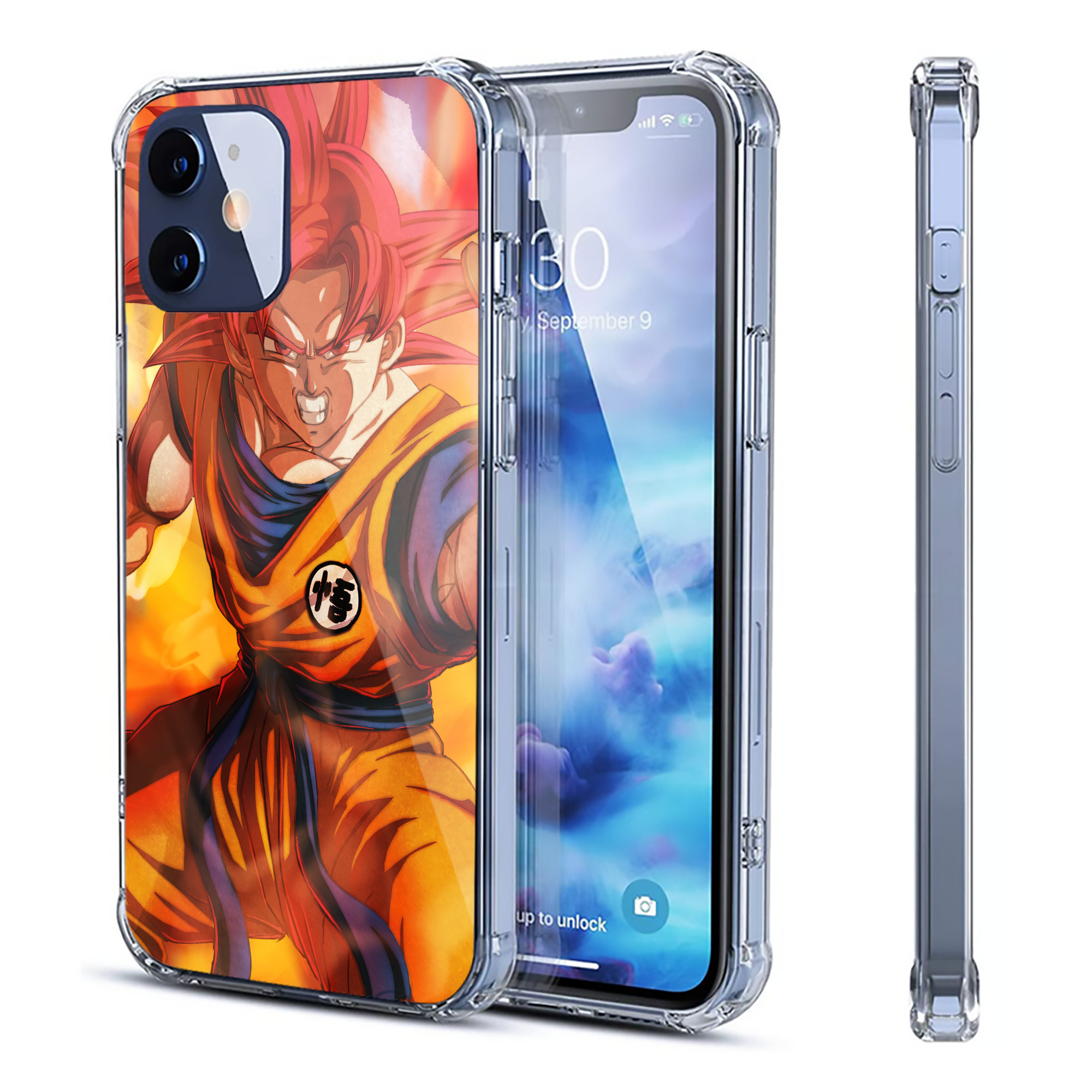 （画像用） ドラゴンボール DRAGON BALL 【iPhone 12シリーズ対応】透明スマホケース（クリアソフトケース）